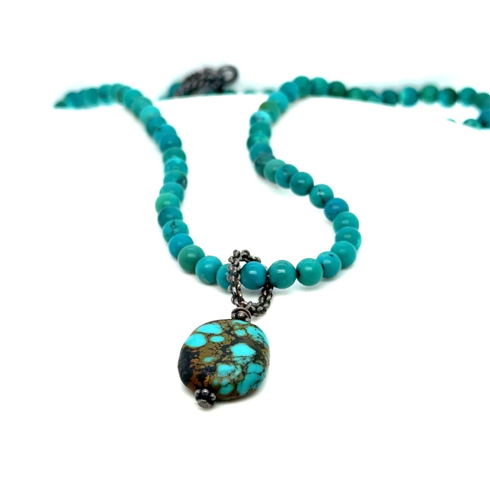 Toggle Turquoise Necklace - image 2